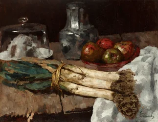 Still Life with Leeks