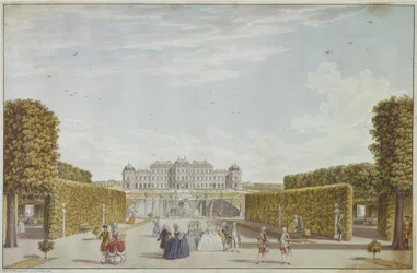 Vienna, Upper Belvedere / Schütz