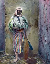 Moroccan woman, image date: circa 1910, Carl Simon Archive