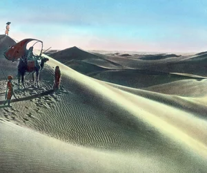 Desert View, Morocco, circa 1910. Carl Simon Archive