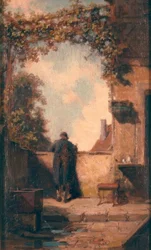 Old Man on the Terrace