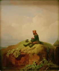 Once Upon a Time (The Knitting Sentry)