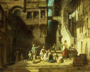 Laundry Women at the Well
