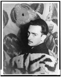 Portrait of Salvador Dali