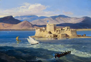 Fortress Bourtzi near Nauplia