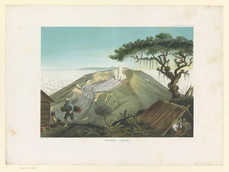 Mount Gede in West Java (Atlas to the Work Java)