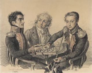 Count Zakhar Semjonovich Kherkheulidze 1797-1856, Baron Alexei Ivanovich Cherkasov 1799-1855