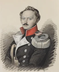 Portrait of Alexander Stepanovich Talyzin, End 1820s