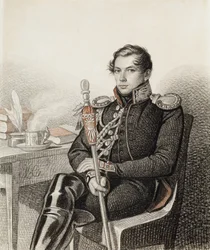 Portrait of Count Pyotr Petrovich Konovnitsyn 1803-1830, 1822-1823