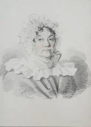 Portrait of Maria Ivanovna Rimskaya-Korsakova, née Naumova 1764-1832, 1820s