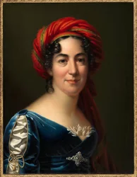 Portrait of the Writer Caroline Pichler, 1818