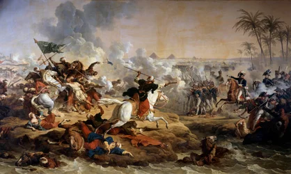 The Battle of the Pyramids, 1798