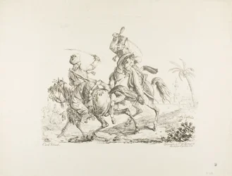 Hussard Killing a Mameluk with a Sabre
