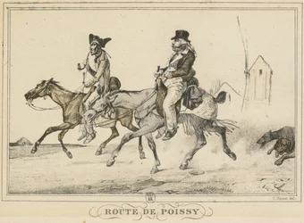 Scenes of Daily Life, Roads and Paths: Road to Poissy