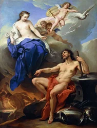 Venus Requesting Vulcan to Make Arms for Aeneas