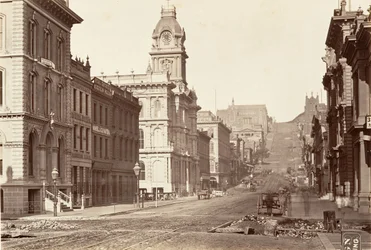South Side of California Street, 1864, printed ca. 1876