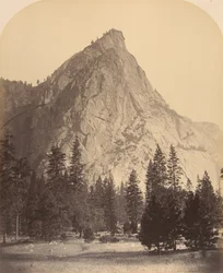 Three Brothers, Front View, 4480 Feet, 1861