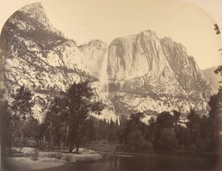 Yosemite Falls, River View, 2637 Feet (1861)