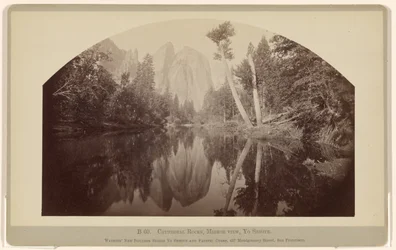 B 60. Cathedral Rocks, Mirror View, Yosemite