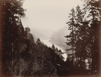 Big River, from the Rancherie, Mendocino, California