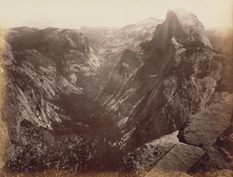 Half Dome from Glacier Point