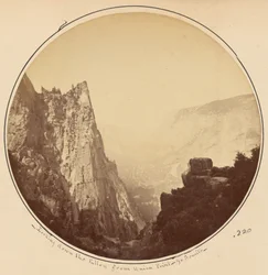 Looking Down the Valley from Union Point, Yosemite