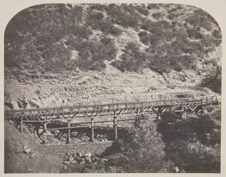 Railroad Bridge, Cape Horn, Mariposa County