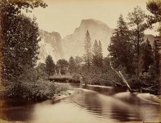 The Half Dome, 4,953 feet, Yosemite, Cal.