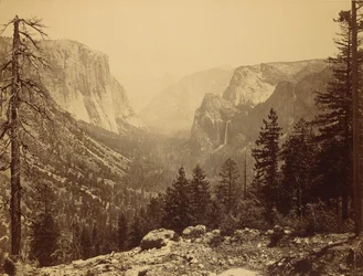 The Yosemite Valley from Inspiration Point, Mariposa Trail / General View of the Valley from Inspiration Point