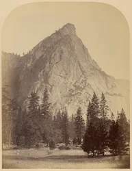 Three Brothers, front view, 4480 ft., Yosemite