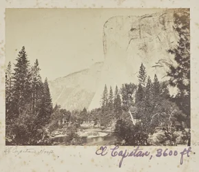 Tutocanula - El Capitan - 3600 feet, Yosemite Valley, Mariposa County, California (No. 1010)