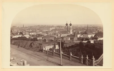 View from the Residence of Chas. Crocker Looking East