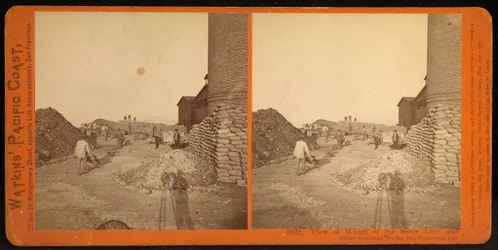 View of Wharf of the Selby Lead and Silver Smelting Works, San Francisco, Cal