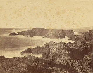 [View of the Mendocino Coast] / [Coast View off Mendocino]