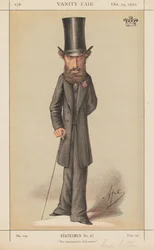 Vanity Fair: Statesmen No. 67 "The representative of Romance"