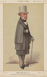 Vanity Fair: Men of the Day No. 14 A Faithful Friend, an eminent Savant, 1870