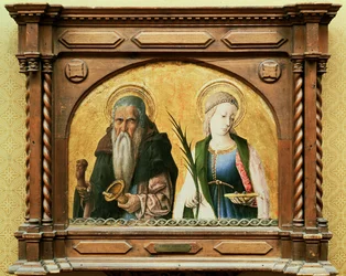 St. Anthony the Hermit and St. Lucy