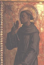 St. Francis, (detail) from the San Silvestro Polyptych