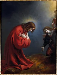 Christ in the Garden of Olives, painting by Carlo Dolci (1616-1686), 17th century, Genoa, Musei di Strada Nuova (formerly Palazzo Rosso)