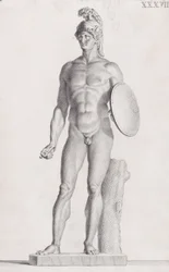 Statue of Mars, 1734