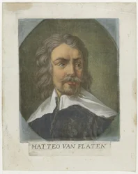 Portrait of Artist Matteo van Platen