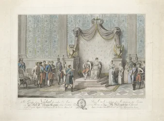Prince of Neuchâtel Before Maria Louise of Austria