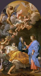 Baroque: The Death of Saint Joseph - Death of Saint Joseph by Carlo Maratta (1625-1713)