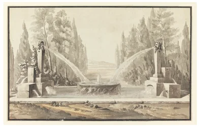 Design for a Fountain in a Park