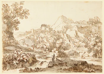 A Landscape with Town, 1750-1770