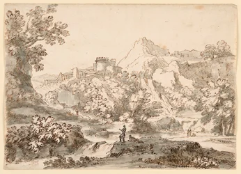 A Landscape with Town, 1750-1770