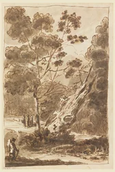 Figure in Forest
