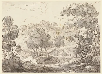 House in a Wooded Landscape