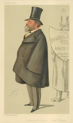 Lord Truro, Universal Knowledge, Vanity Fair Cartoon