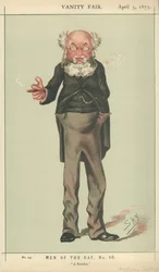 Mr Anthony Trollope, A novelist, 5 April 1873, Vanity Fair cartoon